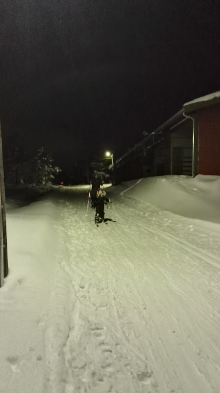 Deltakere lysløyperenn onsdag 16. januar